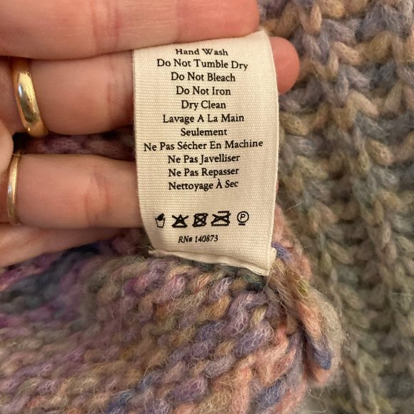 LoveShackFancy Yumi Rainbow Ruffle Sweater Pullover - Picture 13 of 13